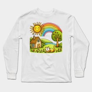 Happy place Long Sleeve T-Shirt